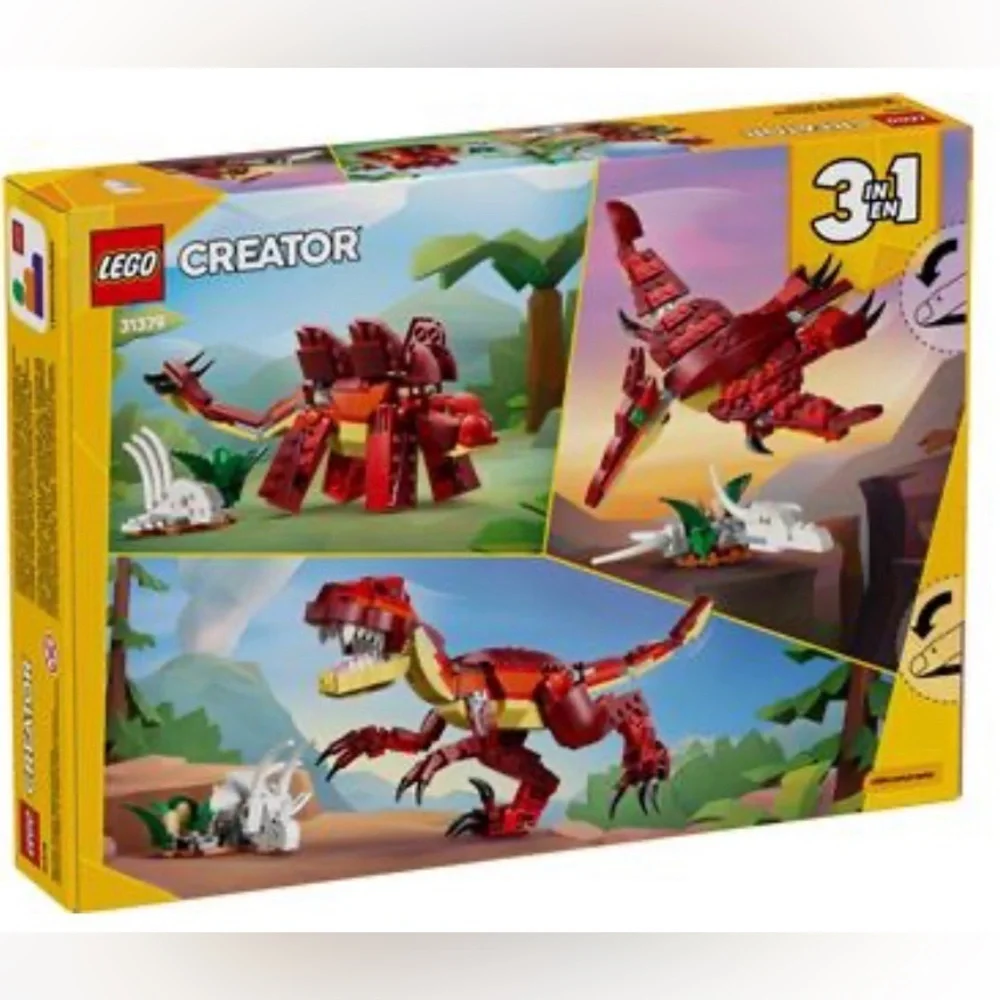 LEGO 31379 Fierce Dinosaur 283 piece Creator set new in sealed package